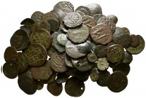 Lot of ca. 90 byzantine bronze coins / SOLD AS SEEN, NO RETURN!