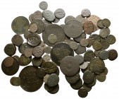 Lot of ca. 100 islamic bronze coins / SOLD AS SEEN, NO RETURN!
