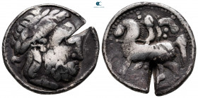 Eastern Europe. Imitation of Philip II of Macedon circa 200-0 BC. "Tetradrachm" AR