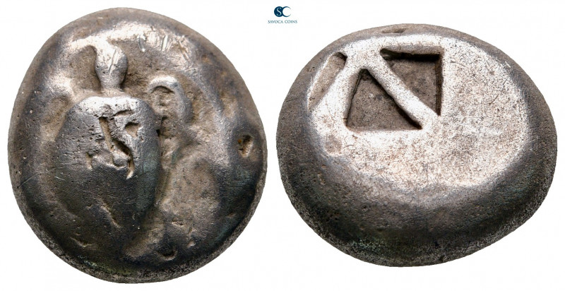 Islands off Attica. Aegina circa 480-457 BC. 
Stater AR

17 mm, 12,05 g

Se...