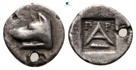 Argolis. Argos circa 330-270 BC. Obol AR