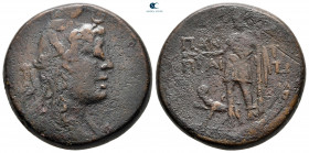 Cimmerian Bosporos. Pantikapaion circa 90-85 BC. Bronze Æ