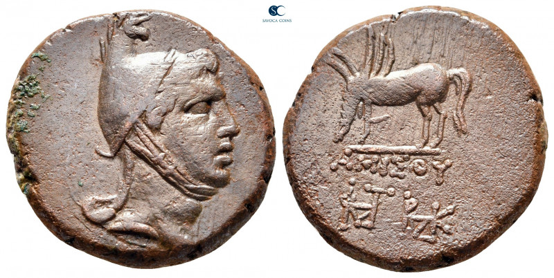 Pontos. Amisos. Time of Mithradates VI Eupator circa 120-63 BC. 
Bronze Æ

24...