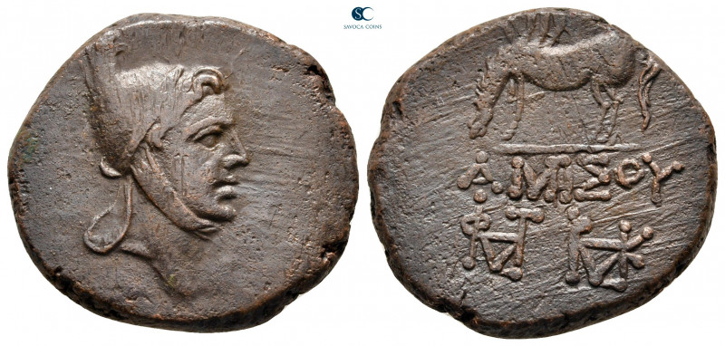 Pontos. Amisos. Time of Mithradates VI Eupator circa 120-63 BC. 
Bronze Æ

25...
