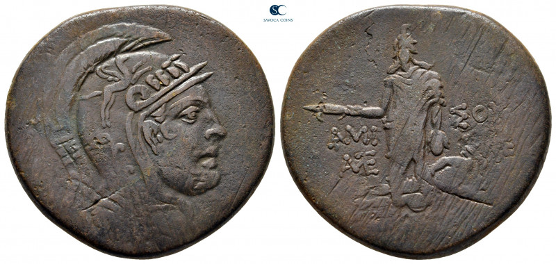 Pontos. Amisos. Time of Mithradates VI Eupator circa 120-63 BC. 
Bronze Æ

31...