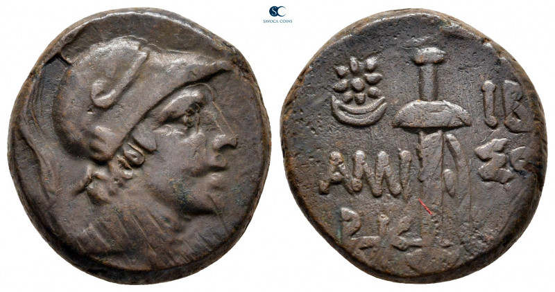 Pontos. Amisos. Time of Mithradates VI Eupator circa 120-63 BC. 
Bronze Æ

20...