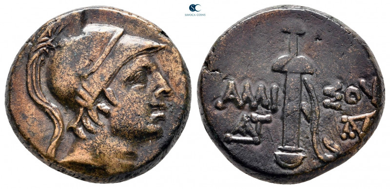 Pontos. Amisos. Time of Mithradates VI Eupator 120-63 BC. 
Bronze Æ

18 mm, 8...