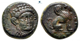Troas. Gergis circa 400-300 BC. Bronze Æ