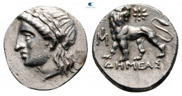 Ionia. Miletos  circa 340-320 BC. Hemidrachm AR