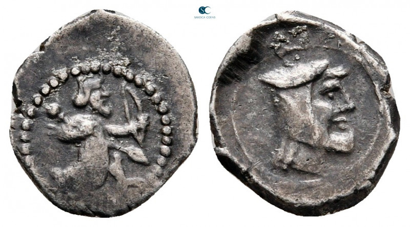 Cilicia. Uncertain mint circa 400-300 BC. 
Obol AR

10 mm, 0,57 g

Persian ...