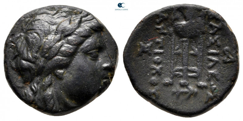 Seleukid Kingdom. Sardeis. Antiochos II Theos 261-246 BC. 
Bronze Æ

15 mm, 4...