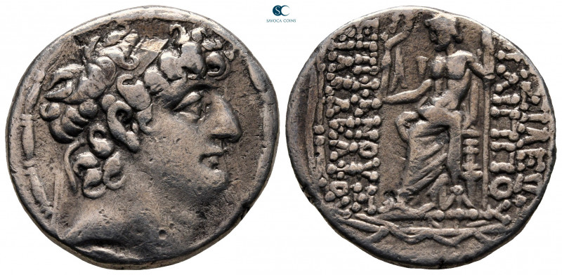 Seleukid Kingdom. Uncertain mint. Philip I Philadelphos 95-75 BC. 
Tetradrachm ...