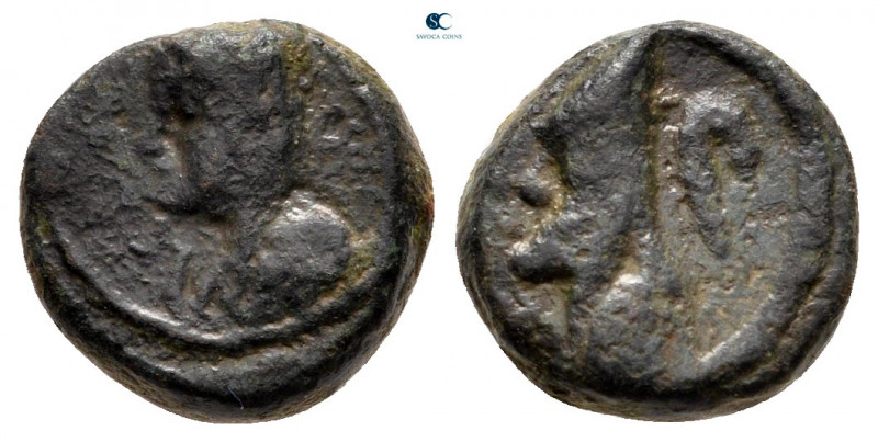 Kings of Armenia Minor. Mithradates, Satrap of Armenia 212-0 BC. 
Chalkous Æ
...