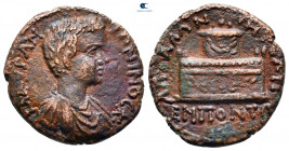 Thrace. Apollonia Pontica. Caracalla, as Caesar AD 196-198. Bronze Æ