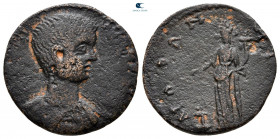 Messenia. Mothone. Geta, as Caesar AD 198-209. Assarion Æ