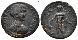 Laconia. Gytheion. Geta, as Caesar AD 198-209. Assarion Æ