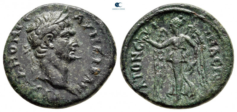 Lydia. Stratonikeia. Trajan AD 98-117. 
Bronze Æ

20 mm, 3,99 g

ΑΥ ΝΕΡΒΑΝ ...