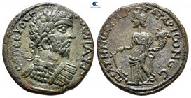 Phrygia. Peltai. Septimius Severus AD 193-211. Tatarion, strategos. Bronze Æ