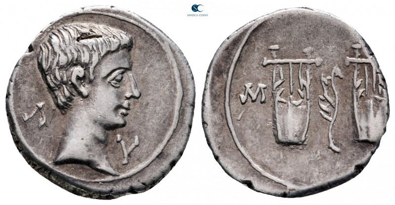 Lycia. Masikytes. Augustus 27 BC-AD 14. 
Drachm AR

17 mm, 3,53 g

Λ-Υ, bar...