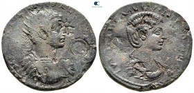Cilicia. Ninika - Klaudiopolis. Severus Alexander, with Julia Mamaea AD 222-235. Bronze Æ