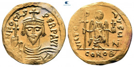 Phocas AD 602-610. Constantinople. 7th officina. Solidus AV