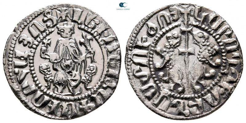 Levon I AD 1198-1219. Sis
Tram AR

20 mm, 2,74 g

+ ԼԵԻՈՆ ԹԱԳԱԻՈՐ ՀԱՅՈՑ (Le...