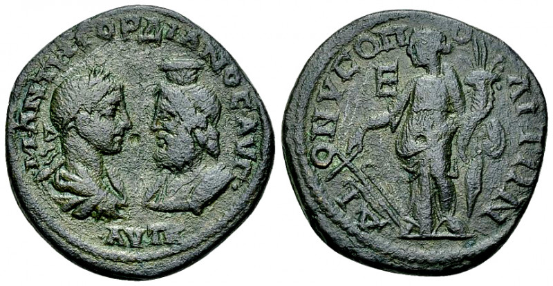 Gordianus III AE Pentassarion, Dionysopolis 

Gordianus III (238-244 AD). AE P...