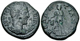 Philippus I AE27, Callatis 

Philippus I (244-249 AD). AE27 (13.40 g), Callatis, Moesia Inferior.
Obv. AYT M IOYΛ ΦIΛIΠΠOC AYΓ, Laureate, draped an...