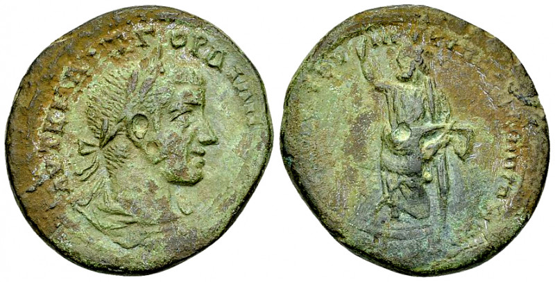 Gordianus III AE28, Nikopolis 

Gordianus III (238-244 AD). AE28 (10.96 g). Mo...