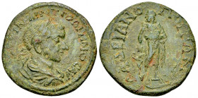 Gordianus III AE27, Hadrianopolis 

Gordianus III (238-244 AD). AE27 (8.97 g), Hadrianopolis, Thrace.
Obv. AVT K M ANT ΓOPΔIANOC AYΓ, laureate, dra...