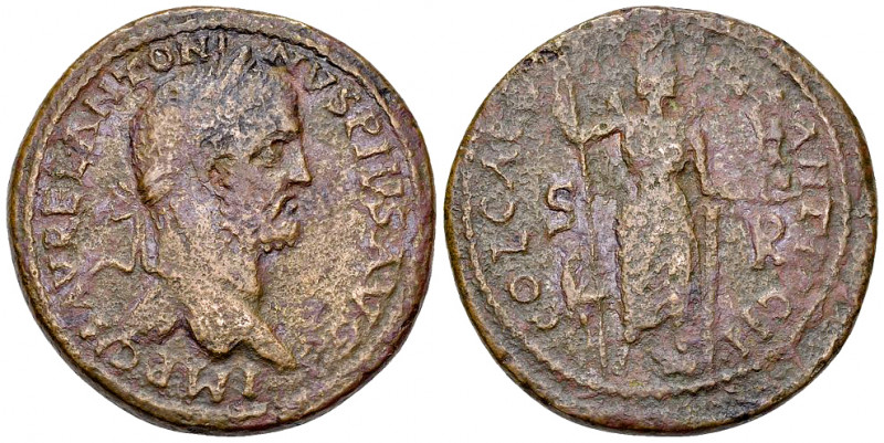 Elagabalus AE33, Antioch 

Elagabalus (218-222 AD). AE33 (26.95 g), Pisidia, A...