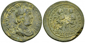 Valerianus I AE30, Anazarbus 

Valerian I (253-260 AD). AE30 (16.29 g), Cilicia, Anazarbus, dated CY 272 (253/254 AD).
Obv. AVT K Π ΛIK OVAΛEPIANOC...