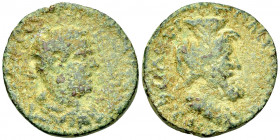 Valerian I AE29, Flaviopolis 

Valerian I (253-260 AD). AE29 (14.68 g). Cilicia, Flaviopolis-Flavias, dated CY 181 (253/254).
Obv. ΑΥΤ K Π ΛI OYAΛЄ...