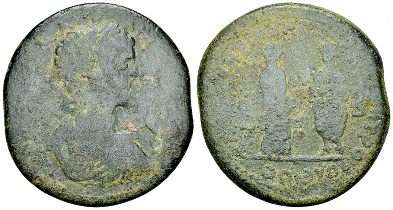 Caracalla AE Medallion, Tarsus 

Caracalla (198-217 AD). AE37 (22.53 g), Cilic...