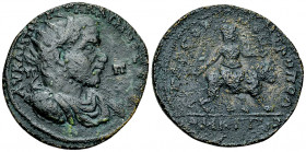 Gallienus AE31, Tarsus 

Gallienus (253-268). AE31 (18.80 g), Cilicia, Tarsus.
Obv. AY KAI Π HΓ ΓAΛΛIHNOC CЄB / Π - Π, Radiate, draped and cuirasse...