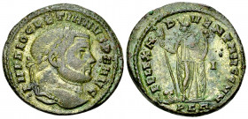Diocletianus AE Nummus, Africa reverse 

Diocletianus (284-305 AD). AE Nummus (27-28 mm, 10.49 g), Carthago, c. 296/297 AD.
Obv. IMP DIOCLETIANVS P...