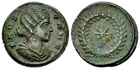 Fausta Nobilissima Femina AE Nummus 

Constantine I (306-337 AD) for Fausta Nobilissima Femina. AE Nummus (19 mm, 2.93 g). Thessalonica, 318-319 AD....