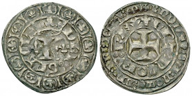 Charles V, AR Blanc au K 

France, Royaume. Charles V (1364-1380). AR Blanc au K (20.4.1365) (27 mm, 2.41 g).
Dupl. 363; Ciani 471.

TTB.