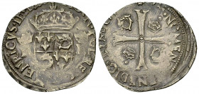 Henri III, AR Douzain du Dauphiné 1576, Grenoble 

France, Royaume. Henri III (1574-1589). BI Douzain du Dauphiné 1576 (23-25 mm, 2.23 g), Grenoble....