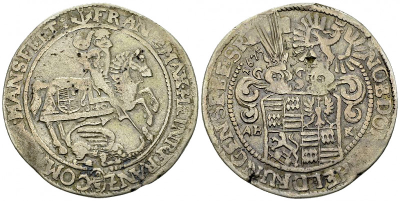 Mansfeld, AR 2/3 Taler 1675, Eisleben 

Deutschland, Mansfeld. Franz Maximilia...