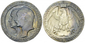 Preussen, AR 3 Mark 1910 A, Universität Berlin 

Deutschland, Preussen. Friedrich Wilhelm II (1786-1797). AR 3 Mark 1910 A (33 mm, 16.66 g), anlässl...