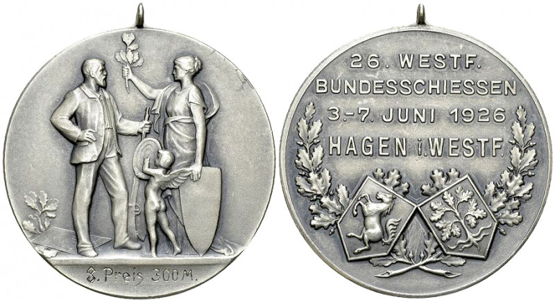 Hagen, AR Medaille 1926, Bundesschiessen 

Deutschland. Hagen. AR Schützenmeda...