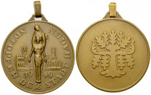 Hagen, AE Medaille 1949 

Deutschland. Hagen. AE Medaille 1949 (50 mm, 55.35 g), von W. Gauchel. Notopfer für den Wiederaufbau der Stadt Hagen.

F...