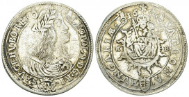 Leopold I, AR 15 Kreuzer 1664 KB 

Hungary. Leopold I (1657-1705). AR 15 Kreuzer 1664 KB (32 mm, 6.12 g), Kremnitz.
Her. 1035.

Almost very fine.