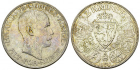 Norway AR 2 Kroner 1917 

Norway. Haakon VII. AR 2 Kroner 1917 (14.97 g).
KM 370.

Good extremely fine.
