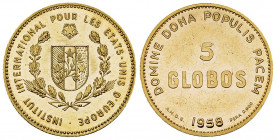 Europa, AV Medaille 1958, 5 Globos 

Europa. AV Medaille 1958 (22 mm, 7.15 g). 5 Globos - Institut international pour les Etats-Unis d'Europe.

Gu...