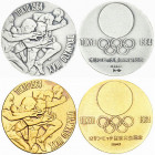 Tokyo 1964, Olympic Games Set of AR and CU Medal 

A Collection of Olympic Medals. Japan. The XVIII. Olympiad, Tokyo 1964. Set of two (AR and CU) me...