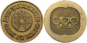 Mexico 1968, Olympic Games AE Medal 

A Collection of Olympic Medals. Mexico. The XIX. Olympiad, Mexico 1968. AE Commemorative Medal (55 mm, 44.48 g...