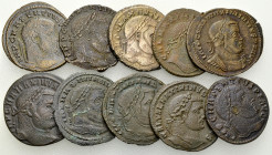 Roman Empire, Lot of 10 AE Nummi 

Roman Empire. Lot of 10 (ten) AE Nummi.

Mostly very fine. (10)

Lot sold as is, no returns.