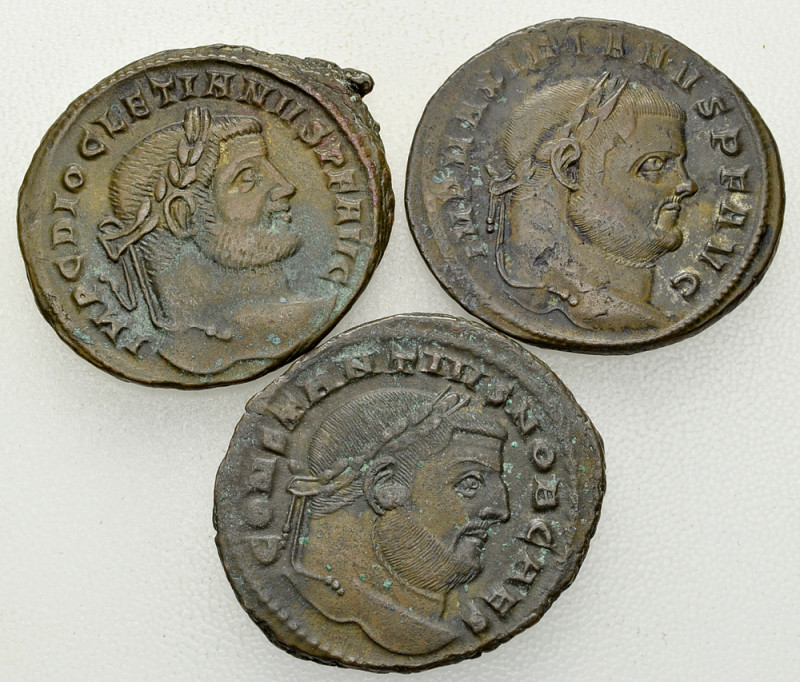 Roman Empire, Lot of 3 AE Nummi 

Roman Empire. Lot of 3 (three) large AE Numm...